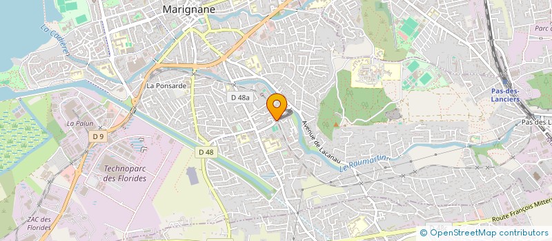 localisation de l'entreprise PRO VRD PROVENCE à MARIGNANE