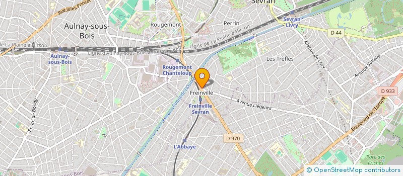 localisation de l'entreprise PRO ZINC ETANCHEITE à SEVRAN