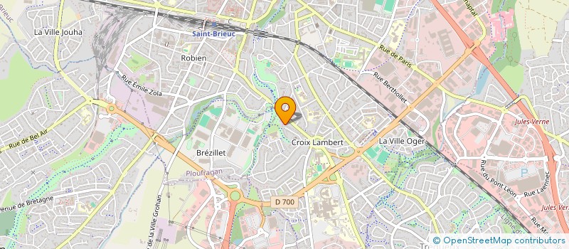 localisation de l'entreprise PRO20 STYLE à SAINT-BRIEUC