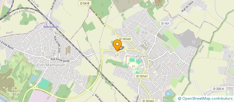 localisation de l'entreprise PRO4IT  LEFOREST