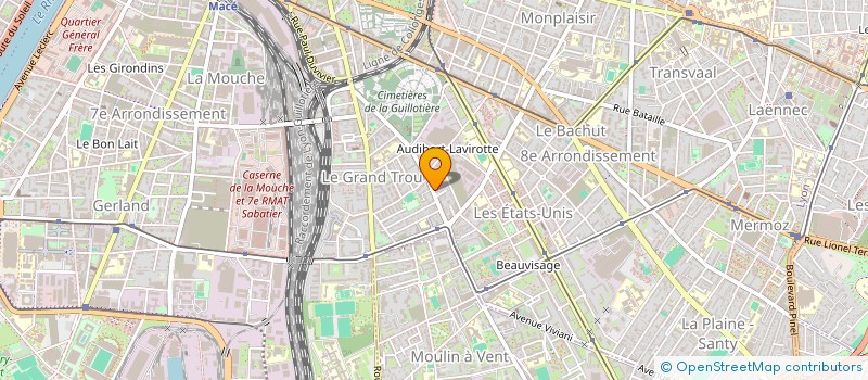 localisation de l'entreprise PRO69PRO  LYON