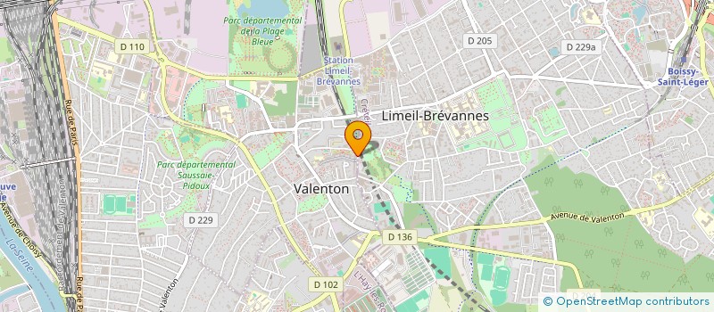 localisation de l'entreprise PRO9 TRANSPORTS à VALENTON