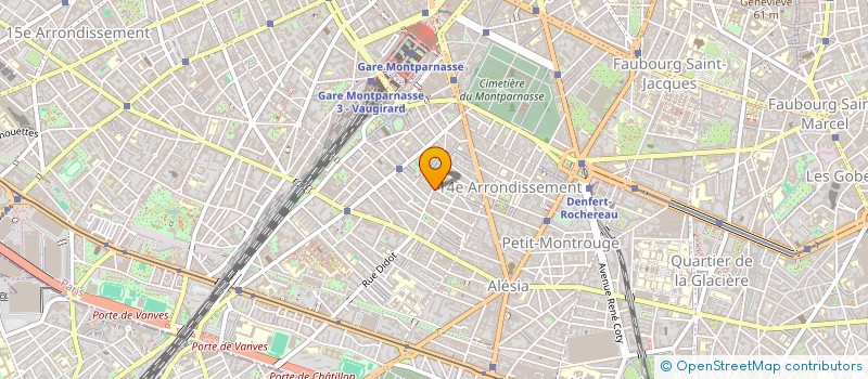 localisation de l'entreprise PROAC S  PARIS