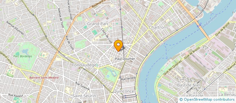 localisation de l'entreprise PROACSYS INFORMATIQUE à BORDEAUX