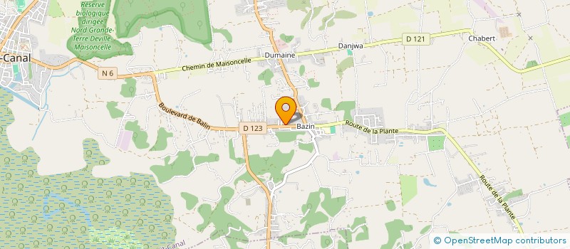 localisation de l'entreprise PROACTION SPORT  DUCOS