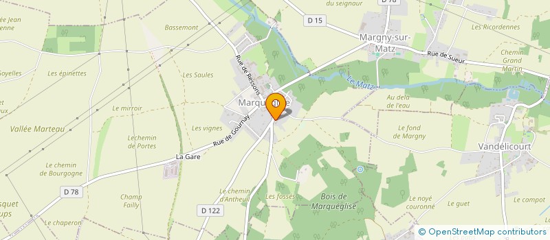 localisation de l'entreprise PROACTIVSOLUTIONS  MARQUEGLISE