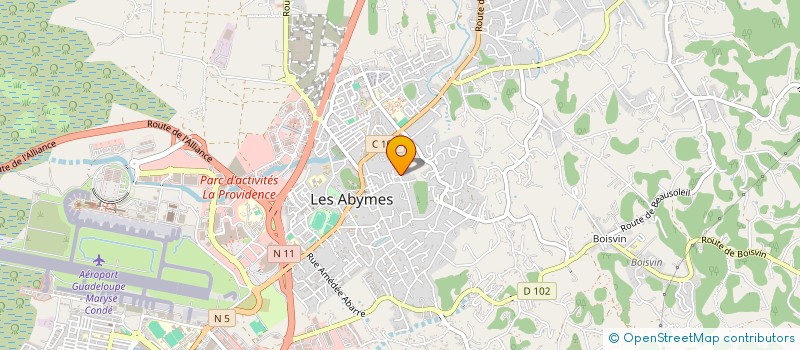 localisation de l'entreprise PROACTYS CONSULT  LES ABYMES