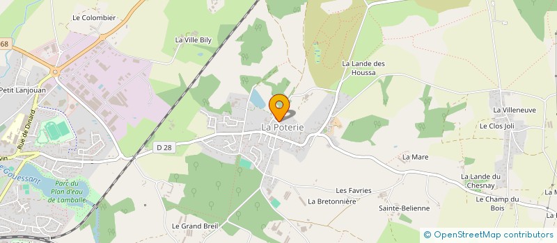localisation de l'entreprise PROACTYV à LAMBALLE-ARMOR