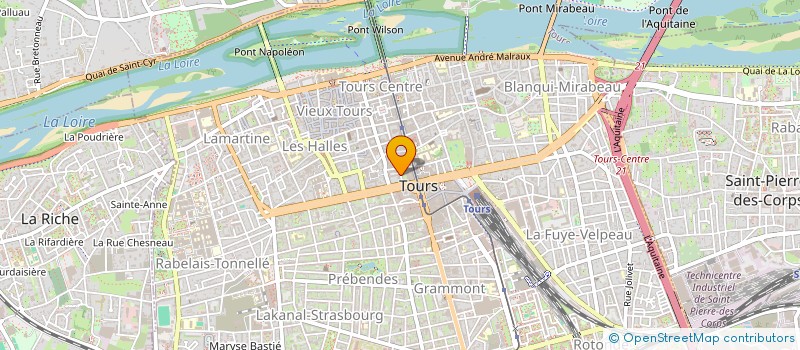 localisation de l'entreprise PROADAPT  TOURS