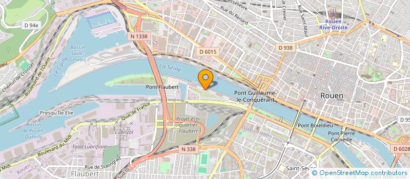 localisation de l'entreprise PROAGORA ARQUES IMMOBILIER à ROUEN