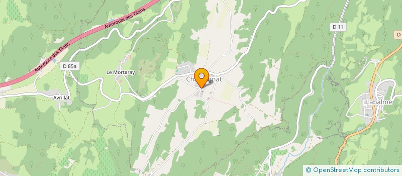 localisation de l'entreprise PROAGRI3D à SAINT-ALBAN