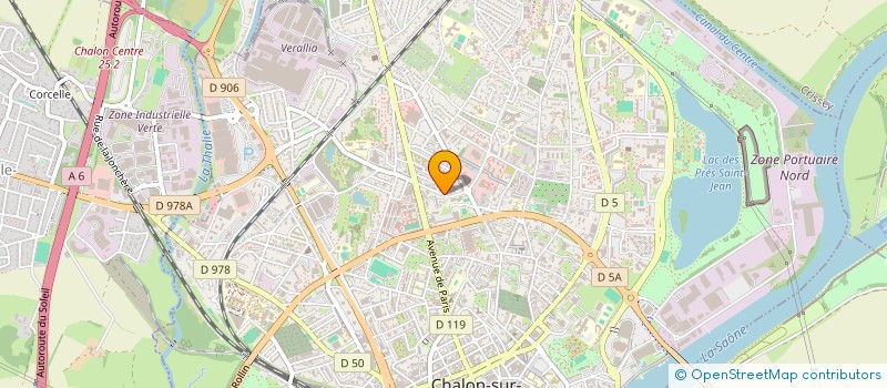 localisation de l'entreprise PROALEGOET à CHALON-SUR-SAONE