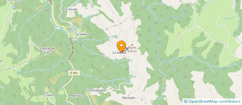 localisation de l'entreprise PROARC à CONQUES-EN-ROUERGUE