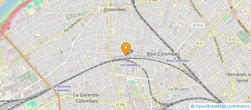 localisation de l'entreprise PROART à COLOMBES