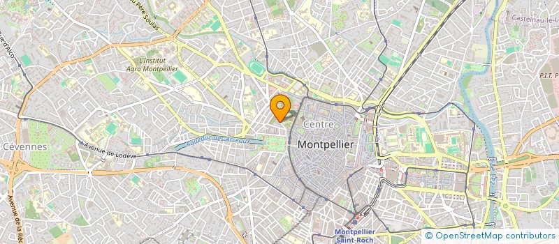 localisation de l'entreprise PROAVENIR IMMO à MONTPELLIER