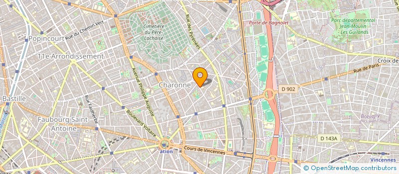 localisation de l'entreprise PROAX-RENOVATION  PARIS