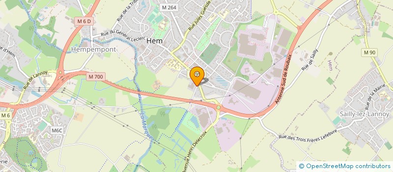 localisation de l'entreprise PROAXEL à HEM