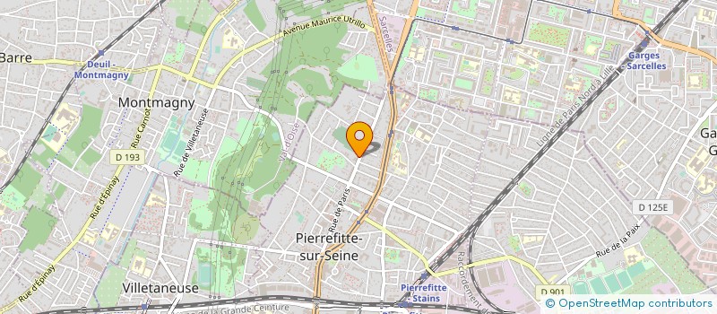 localisation de l'entreprise PROBA à PIERREFITTE-SUR-SEINE