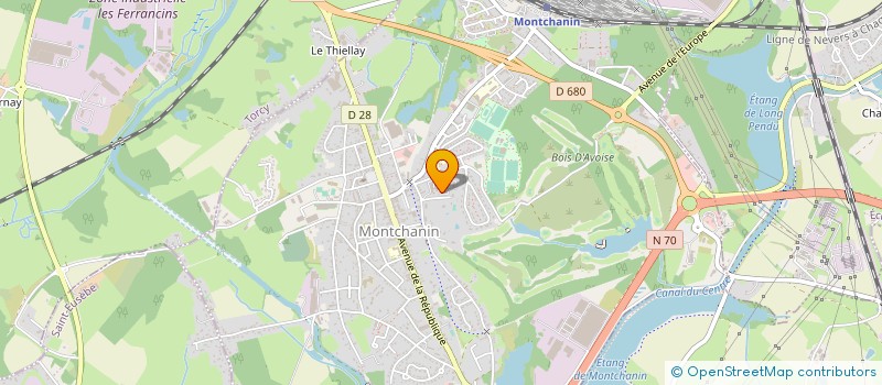 localisation de l'entreprise PROBA  LE CREUSOT