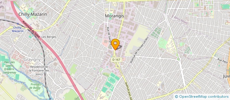 localisation de l'entreprise PROBAL à MORANGIS