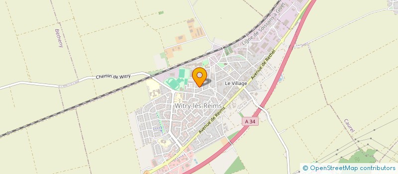 localisation de l'entreprise PROBALBAT  REIMS