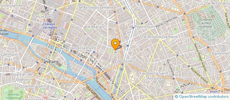 localisation de l'entreprise PROBASE DEVEAU PERE ET FILS à PARIS
