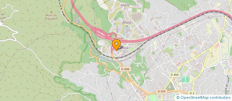 localisation de l'entreprise PROBAT 13 à GARDANNE