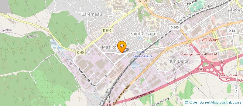 localisation de l'entreprise PROBAT à NIMES