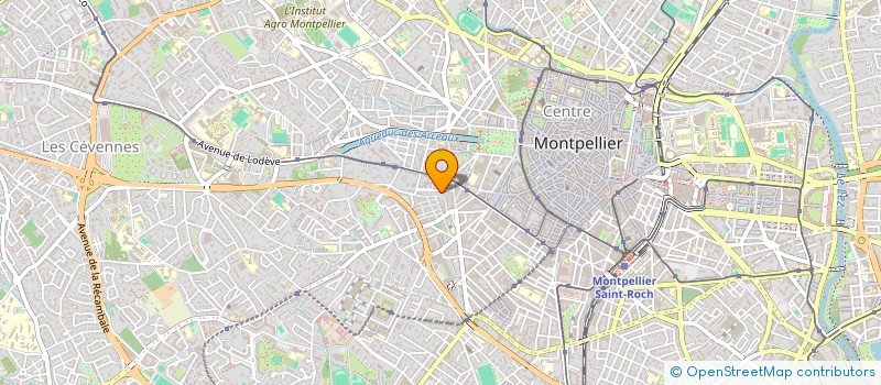 localisation de l'entreprise PROBAT 34 à MONTPELLIER