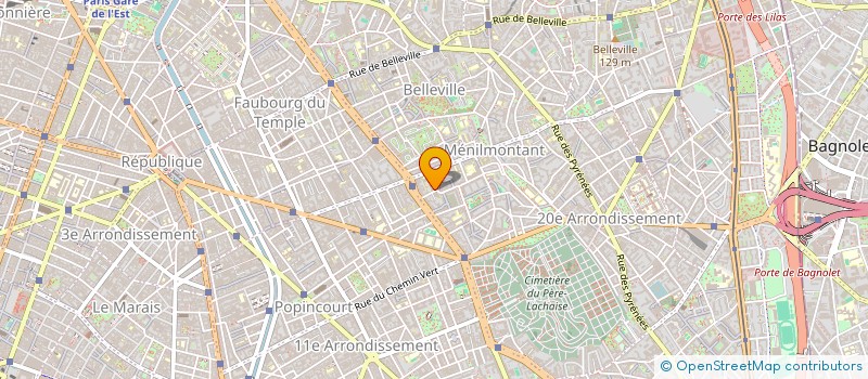 localisation de l'entreprise PROBAT à PARIS