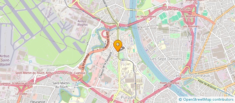 localisation de l'entreprise PROBAT à TOULOUSE