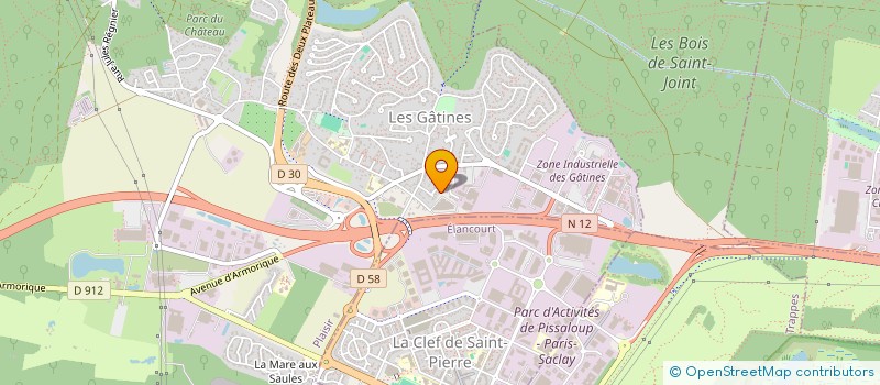 localisation de l'entreprise PROBAT  PLAISIR