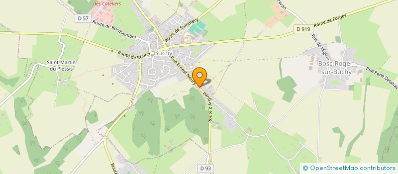 localisation de l'entreprise PROBAT'76  BUCHY