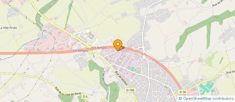 localisation de l'entreprise PROBAT à PLERIN