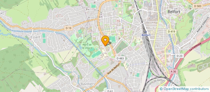 localisation de l'entreprise PROBAT à LE VESINET