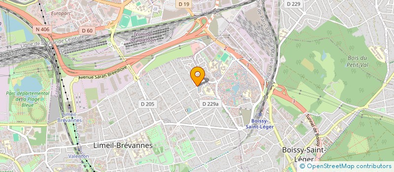 localisation de l'entreprise PROBAT 94  LIMEIL-BREVANNES