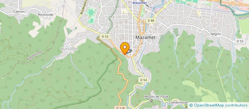 localisation de l'entreprise PROBAT à MAZAMET