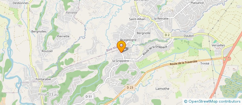 localisation de l'entreprise PROBAT à PETIT-BOURG
