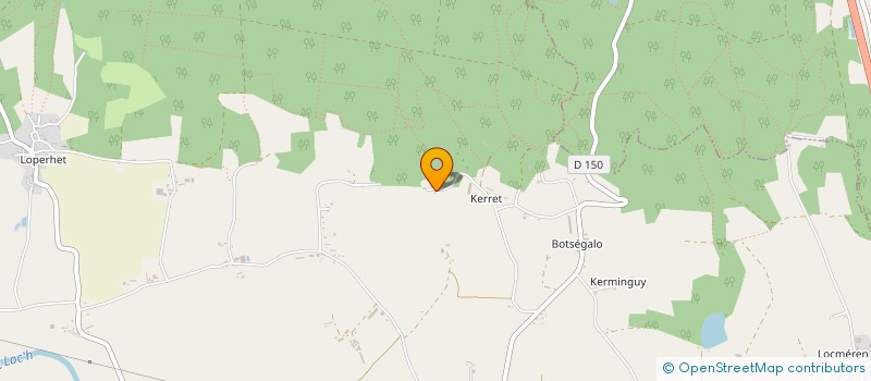 localisation de l'entreprise PROBAT ARMOR  GRANDCHAMP