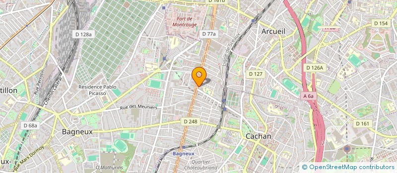localisation de l'entreprise PROBAT ASSISTANCE à CACHAN