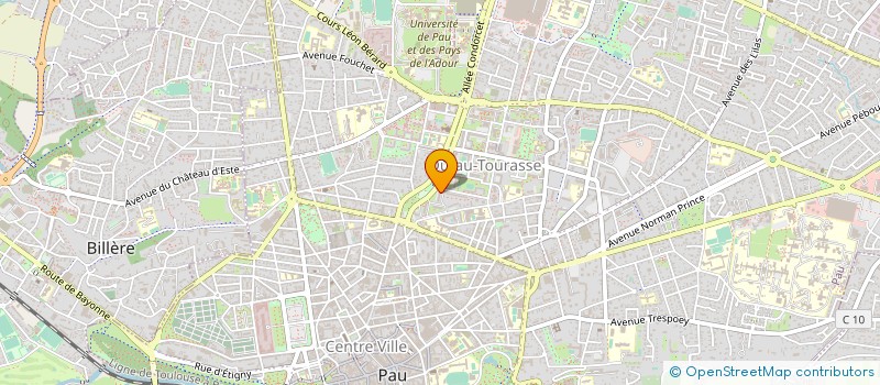 localisation de l'entreprise PROBAT ETANCHEITE à PAU