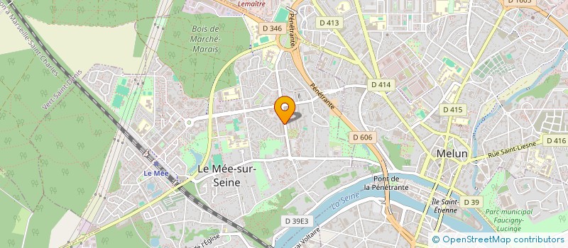 localisation de l'entreprise PROBAT FRANCE à LE MEE-SUR-SEINE