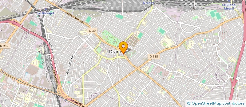localisation de l'entreprise PROBAT'H à DRANCY
