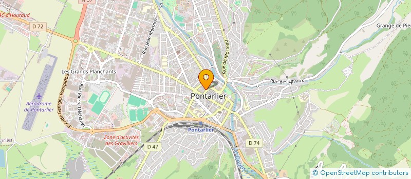 localisation de l'entreprise PROBAT HABITAT  PONTARLIER