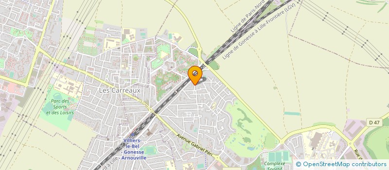 localisation de l'entreprise PROBAT PRIM à GONESSE