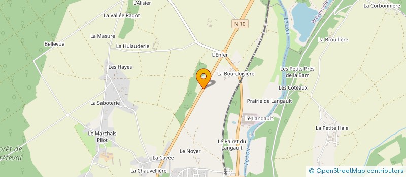 localisation de l'entreprise PROBAT28  SAINT-HILAIRE-LA-GRAVELLE