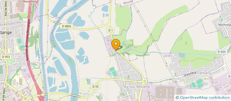 localisation de l'entreprise PROBATECH  AY-SUR-MOSELLE