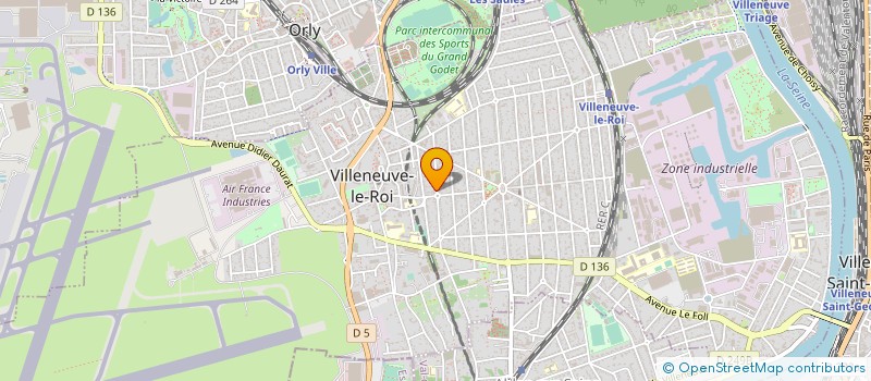 localisation de l'entreprise PROBATECO  VILLENEUVE-LE-ROI