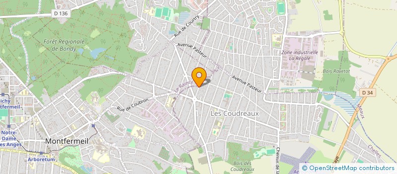 localisation de l'entreprise PROBATI-CONCEPT à CHELLES