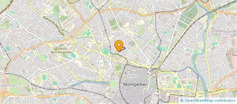 localisation de l'entreprise PROBATIO CARBON à MONTPELLIER